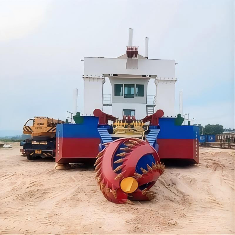 Cutter Suction Dredger - ძლიერი მდინარის და საზღვაო ექსკავატორი