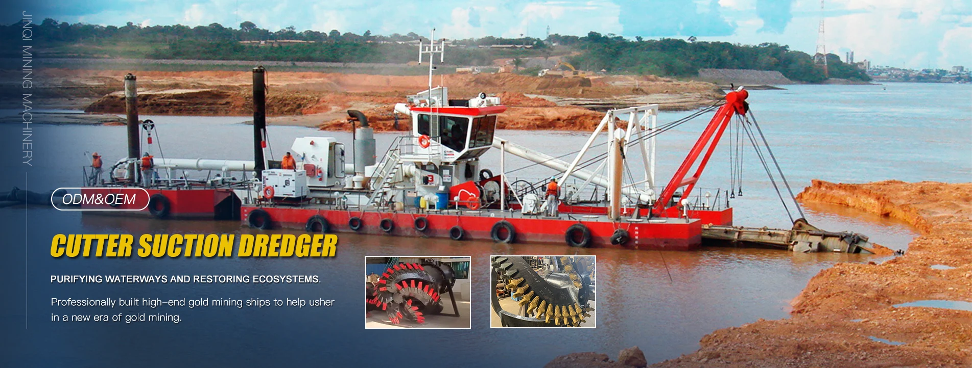 China Cutter Suction Dredger მიმწოდებელი