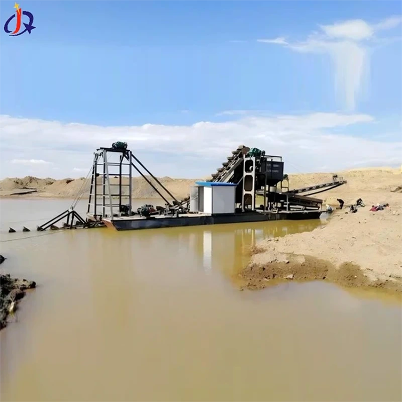 River Gold Dredger for Placer Gold Extraction